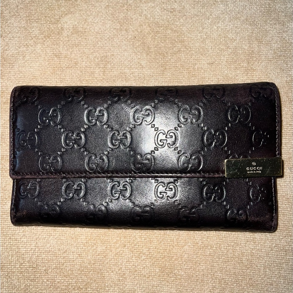 Gucci Sima Leather Wallet